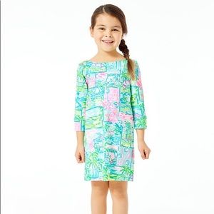 NWT-Lily Pulitzer-Girls S-3/4 sleeve mini Sophie